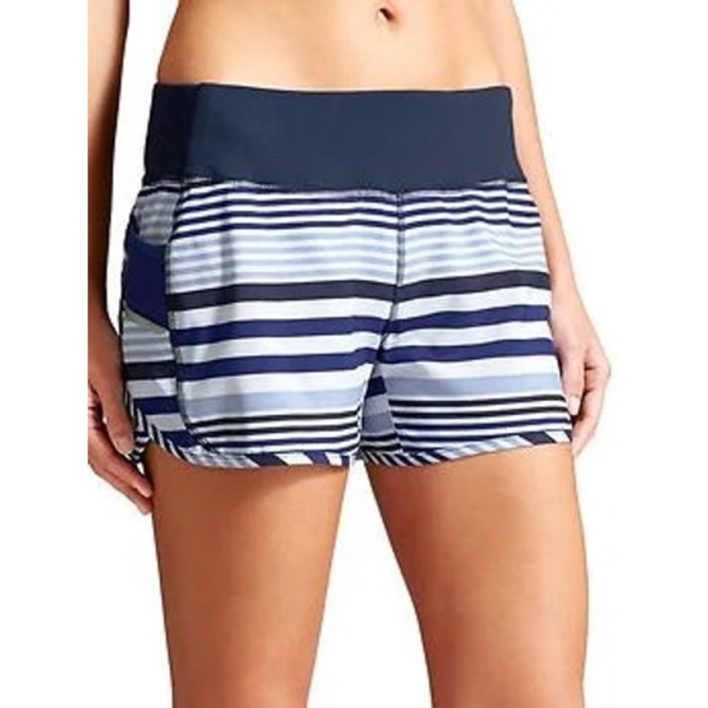 Athleta Stripe Ready Set Short